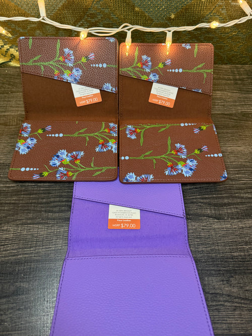 New Vera Bradley Passport Holder