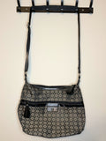 Pre-Loved Black and White Purse