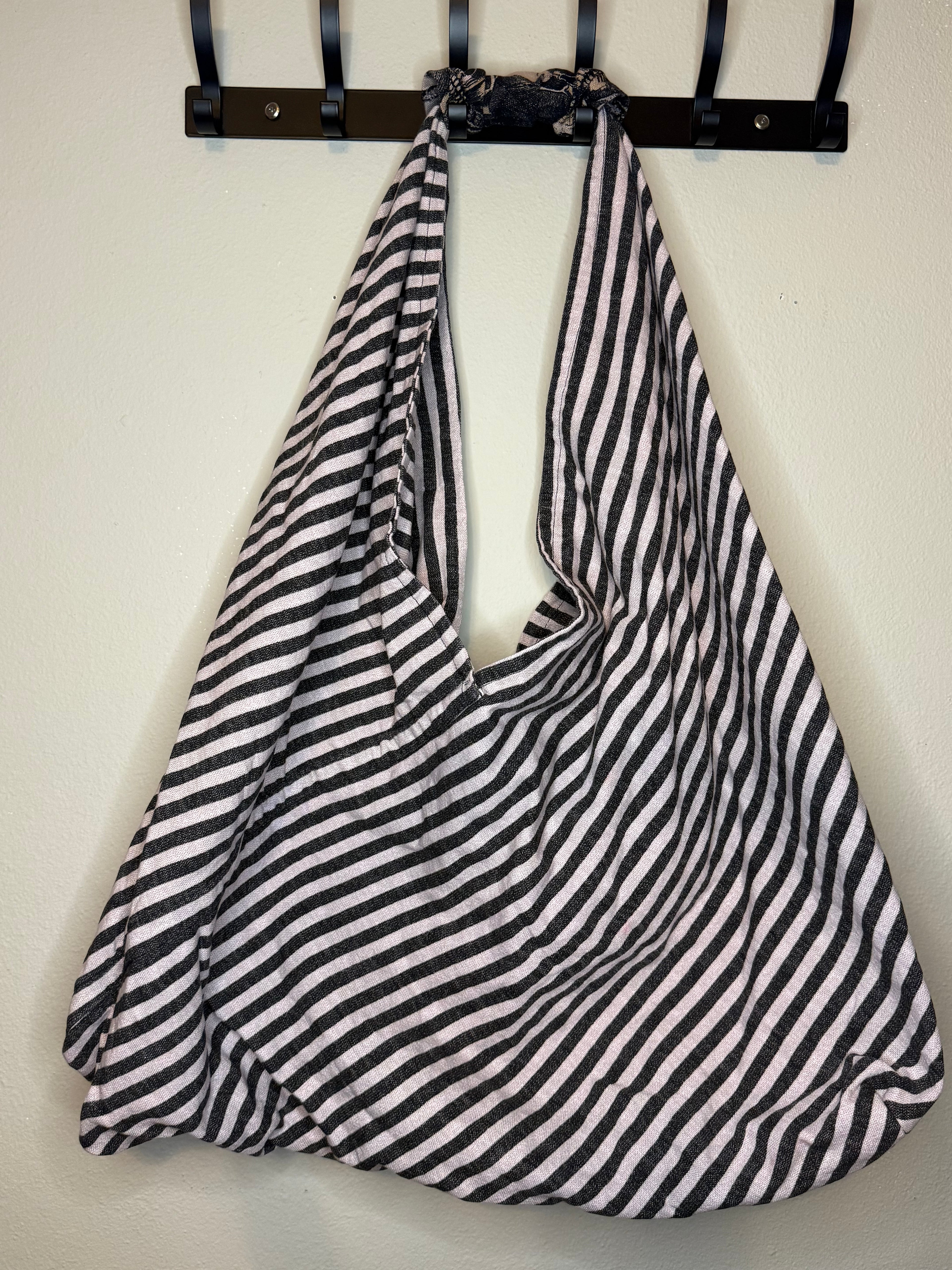 Pre-Loved Striped Tote